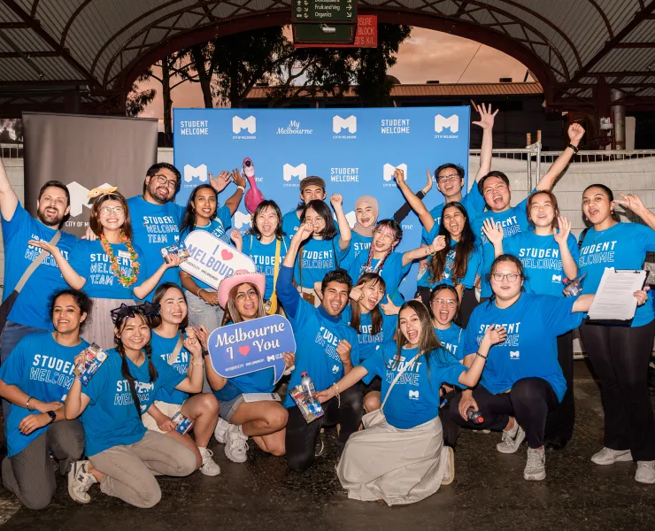 Student welcome team